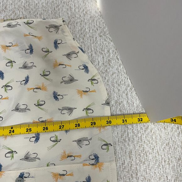 Exofficio Mens M Short Sleeve Button Down Vellum Fly UPF 50 Shirt NWT - Picture 8 of 8